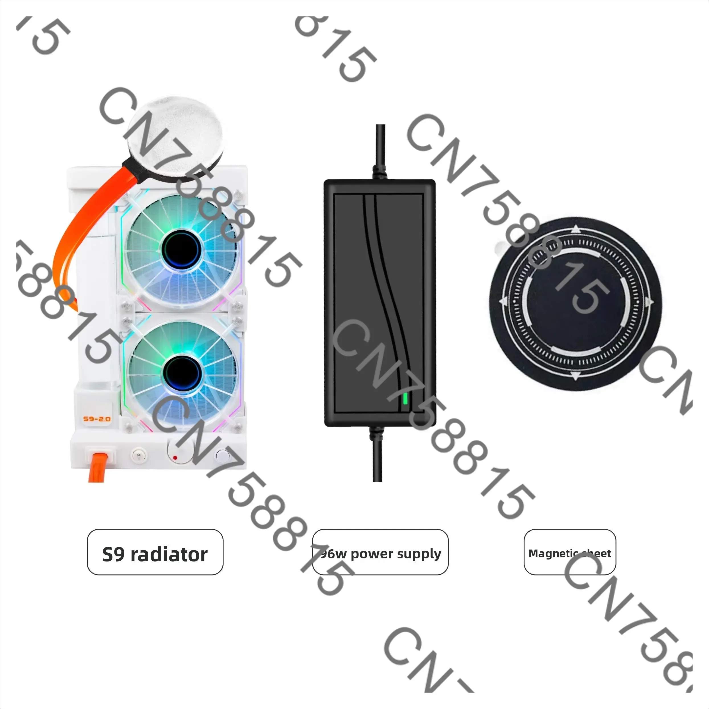 Tablet Game LIVE Dedicated Semiconductor Cooling，S9 Mobile Phone Water Cooling Radiator