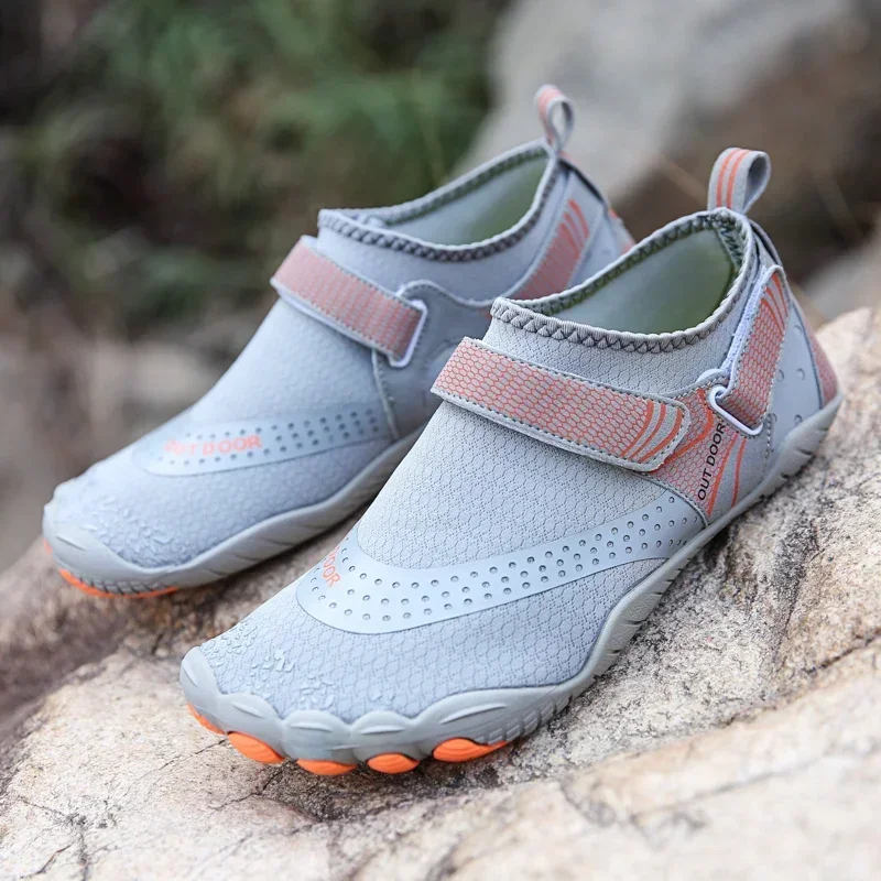 Summer Men Water Outdoor Upstream Swimming Aqua Shoes River Barefoot Non-slip Beach Shoes Unisex Slippers Quick Drying Sport