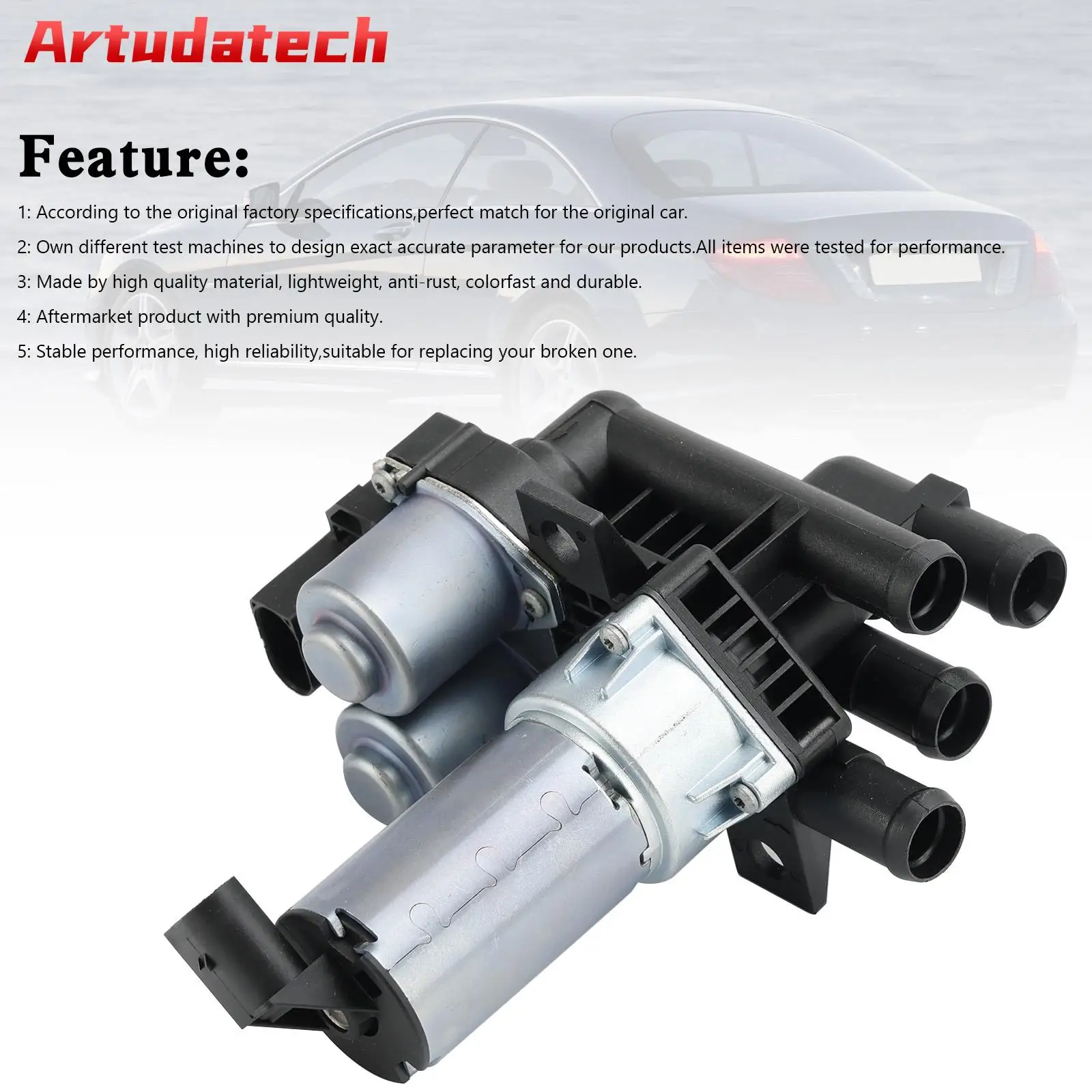 

Клапан управления отопителем кондиционера Artudatech A2208300084 для Mercedes Benz S350 CL500, автомобильные аксессуары