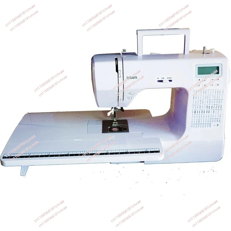 ماكينة خياطة إلكترونية منزلية متعددة الوظائف 2685A خياطة سميكة 100 غرز مع قفل أفرلوك وطاولة تمديد متضمنة