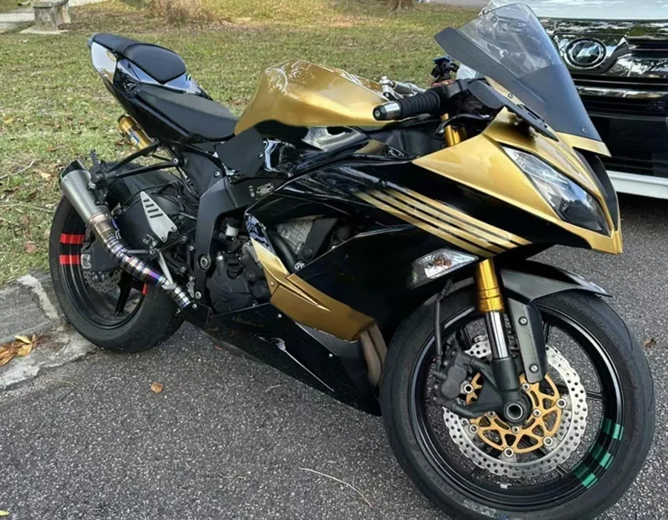 

NEW ABS Fairings Kits Fit For KAWASAKI ZX6R 636 2013 2014 2015 2016 2017 2018 Bodywork Set Custom Yellow Black