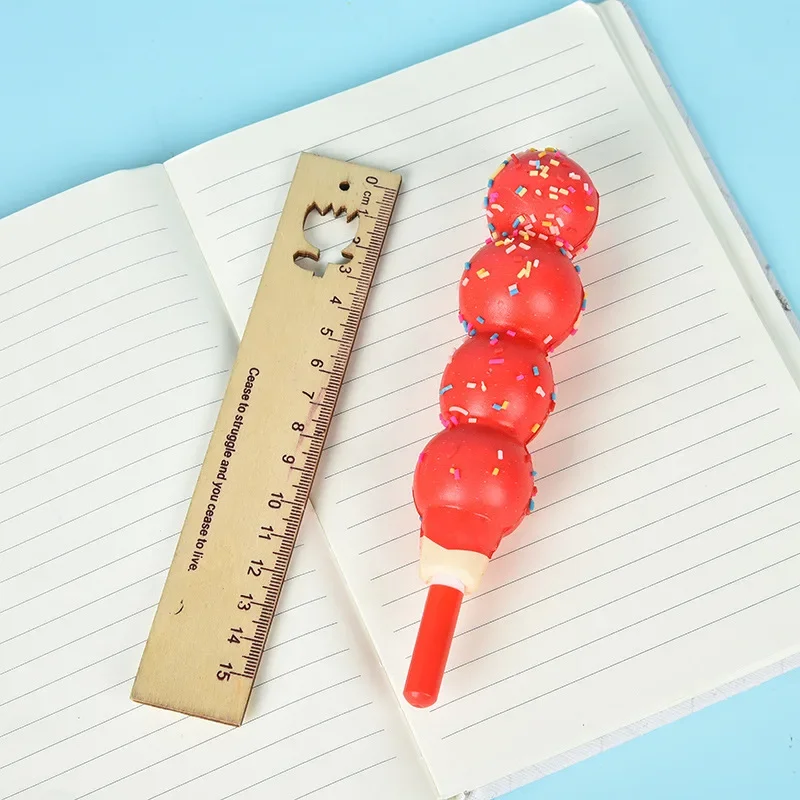 10pcs ice sugar gourd decompression  creative girl heart student  neutral  creative vent decompression  pen