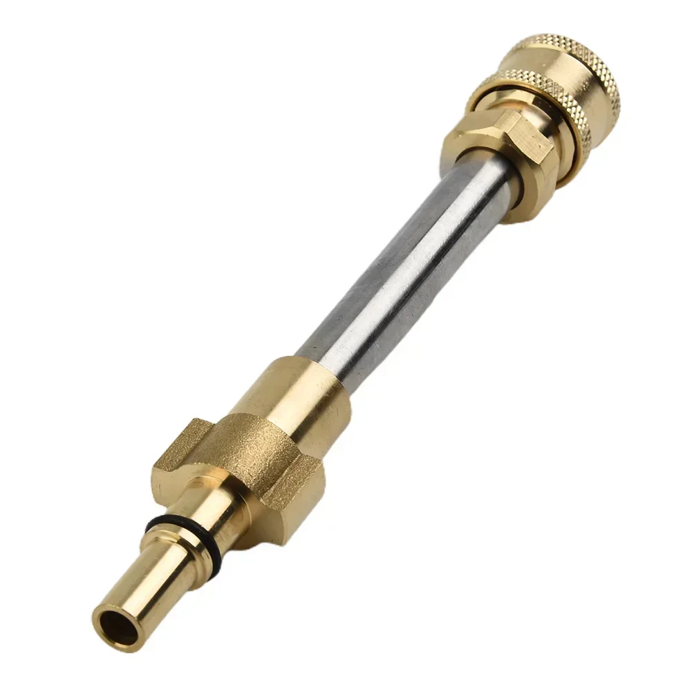 

Адаптер для садовых инструментов и насадок для мойки высокого давления, латунный быстроразъемный соединитель 1/4''