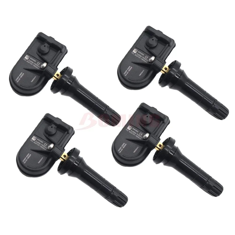 1/4p جديد 42607-03011 سيارة TPMS مراقبة ضغط الإطارات الاستشعار 4260703011 لتويوتا BZ3 2023/01-2025/12 BZ5 2024/12-2025/12 433MHz