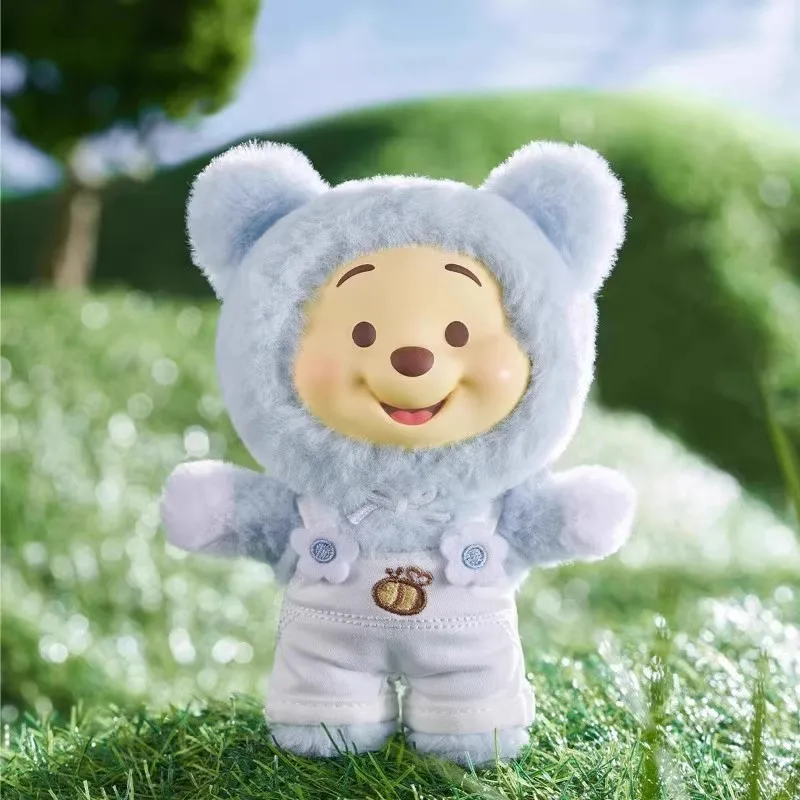 سلسلة Disney Winnie The Pooh Blind Box: دمية كاندي بير من القطيفة من الفينيل - لعبة مثالية للأطفال، زخرفة ومفاجأة عيد الميلاد