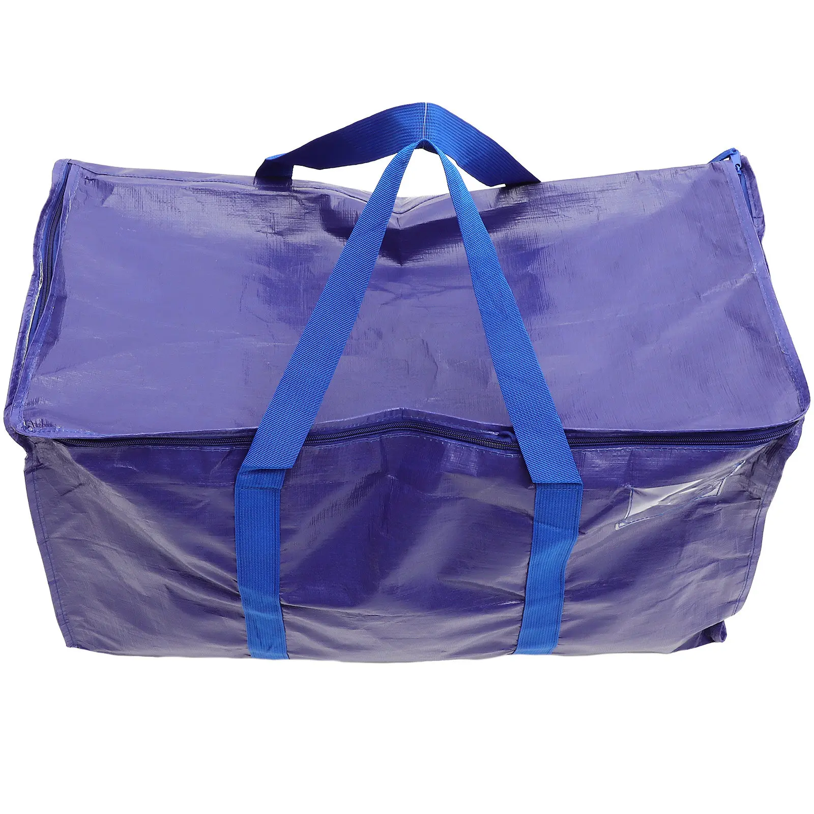 Large Moving Bag Heavy Duty Storage Duffel for Clothes Bedding Travel Packing Organizer Zipper Closure Moving Supplies view 3