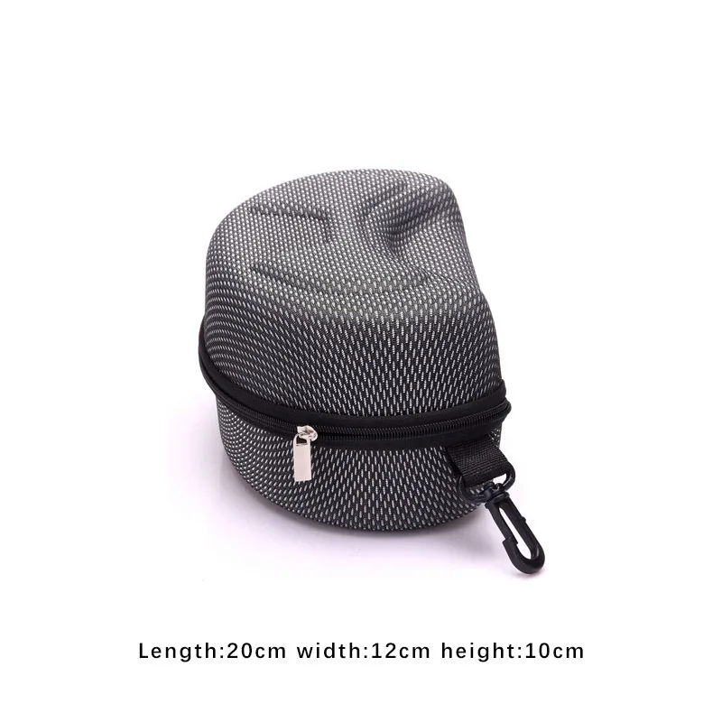 20CM 7.5Inch Ski Goggles Case Motorcycle Skiing Glasses Box EVA zipper Compression Resistance Protective Box