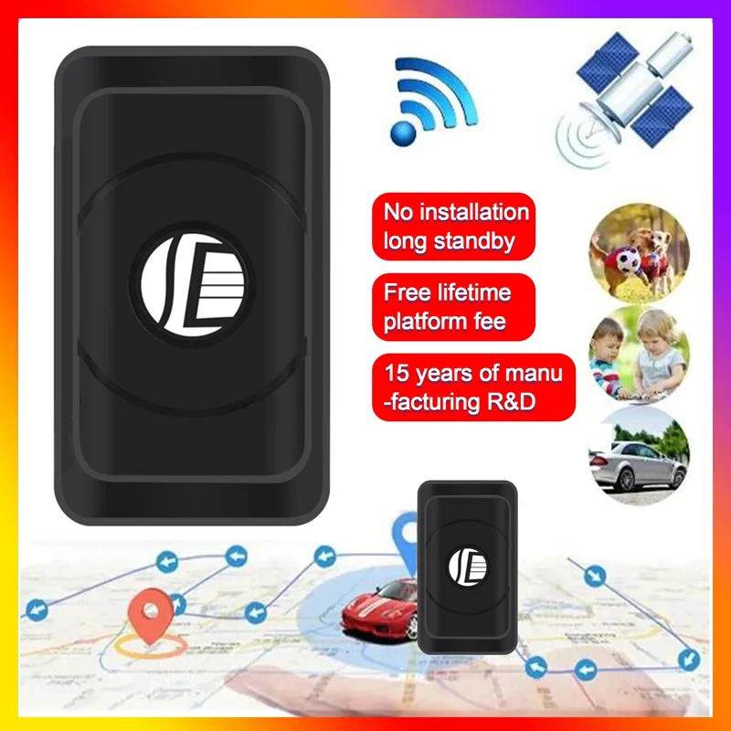 

GPS-трекер автомобиля 2G GSM TK202 обновленный водонепроницаемый магнитный голосовой монитор 90-дневный резервный трекер автомобиля GPS-локатор Бесплатное приложение