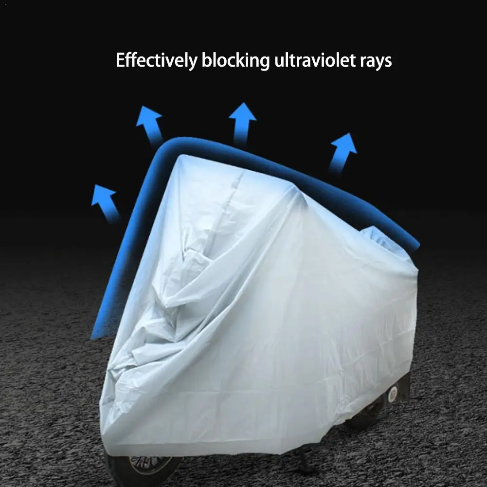 

Outdoor UV Protection Motorcycle Cover Indoor Bicycle Scooter Rainproof Universal Waterproof Cover