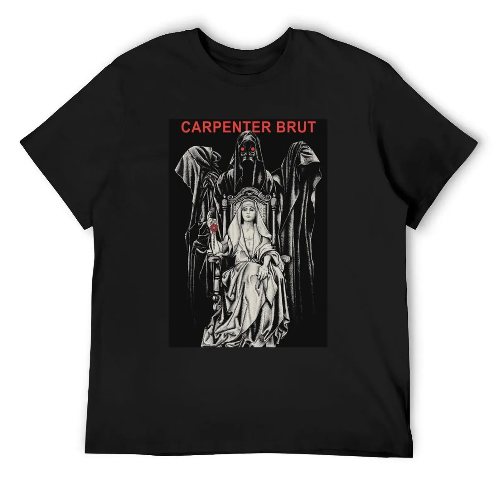 

Carpenter brut art - logo Classic T-Shirt heavyweights man clothes baggy shirts men t shirt