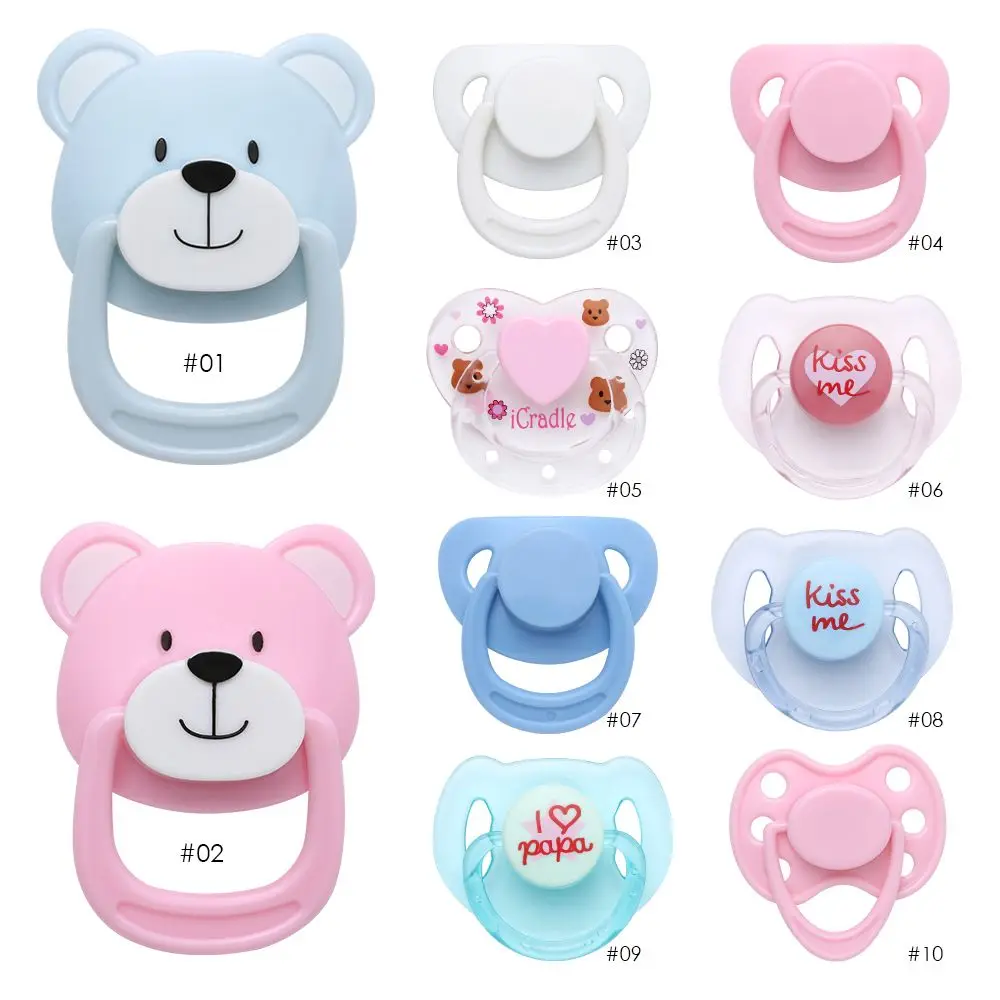 Baby Doll Supplies Dummy Pacifier Magnet Doll Magnet Pacifier Accessories For bebe new baby doll