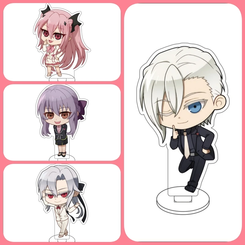 Yoichi Saotome Shinoa Hiiragi Yuichiro Cosplay Acrylic Figure Stand Model Anime Seraph of the end Collection Christmas Gift 10cm