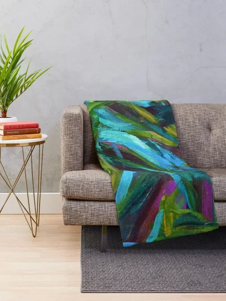 Neon Tetra Fish Art by Robert Phelps Throw Blanket valentine gift ideas Decorative Throw Soft Plaid Softest Blankets