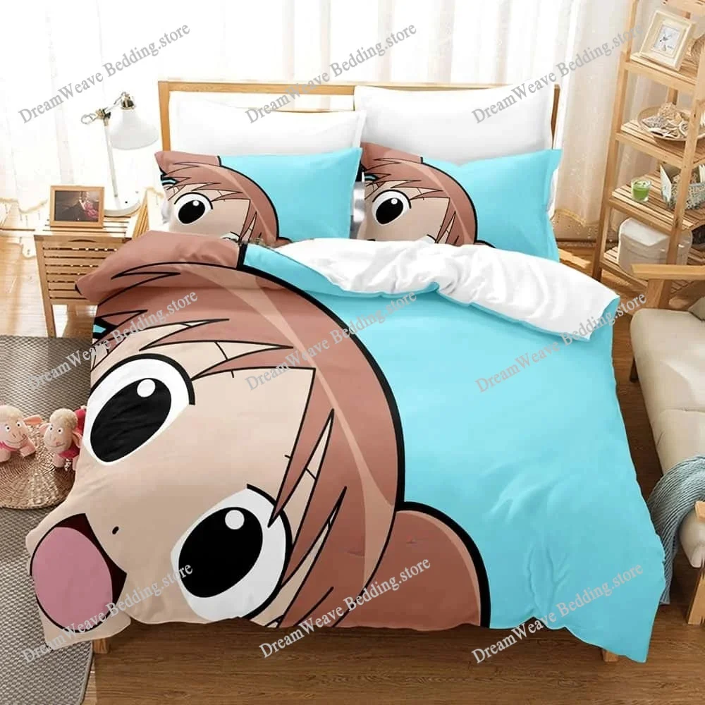 

Fashion Anime Kawaii Girl Azumanga Daioh Bedding Set Single Twin Full Queen King Size Bed Set Adult Kid Bedroom Duvet Cover Sets
