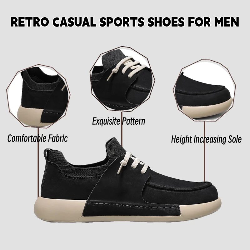 Fipatbu Zapatos de vestir informales sin cordones para hombre Zapatillas anchas para caminar Mocasines ortopédicos de barco con soporte para el arco Cómodo y ligero