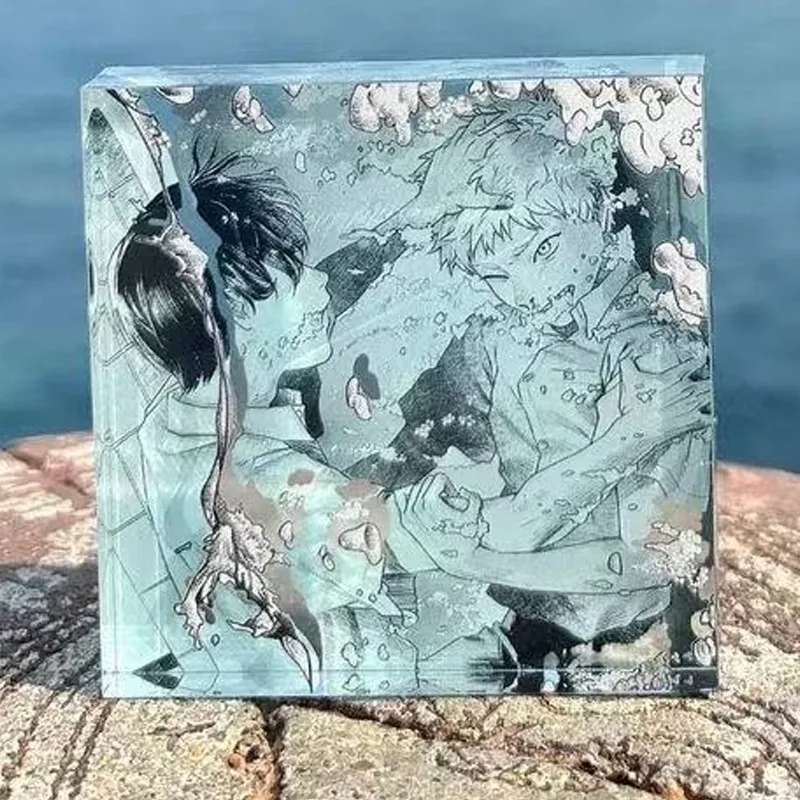 Anime Cartoon Thickening Acrylic Figure Stand Model Cute Plate Desk Decor Valentine's Day Gift
