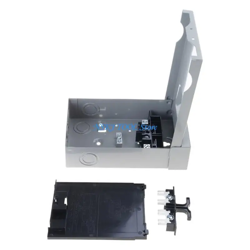 L8RC High Performances 30Amp Outdoor Disconnects Switches Without Fused Sturdy Stainless Steel Materials Box 120/240VAC