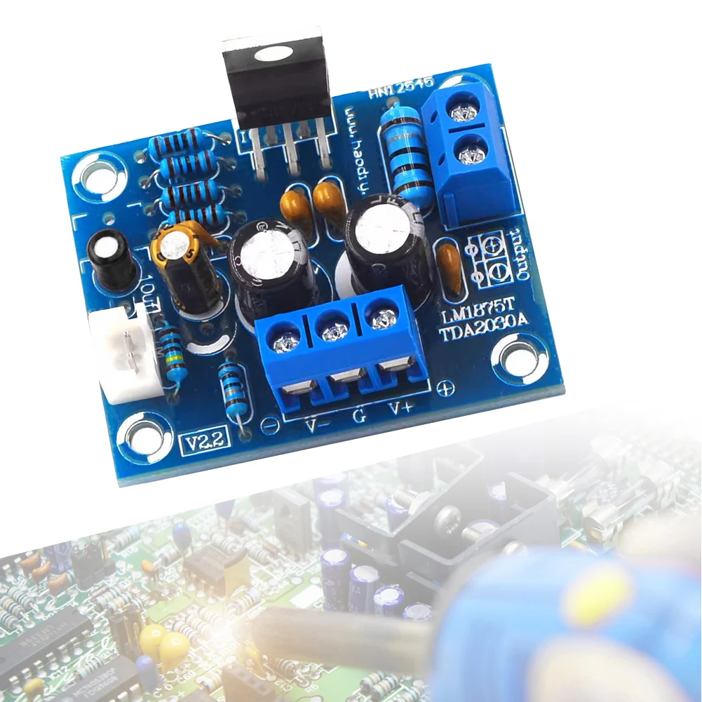 LM1875T Mono Channel 20W Stereo Audio Amplifier Board Module HIFI Speaker Power Amplifier PCB Audio Amplify Board DIY Kits