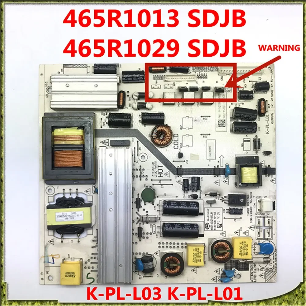 

465R1013 SDJB 465R1029 SDJB Original Power Card Badge Power Supply Board for TV K-PL-L03 K-PL-L01 Power Board TV Plate