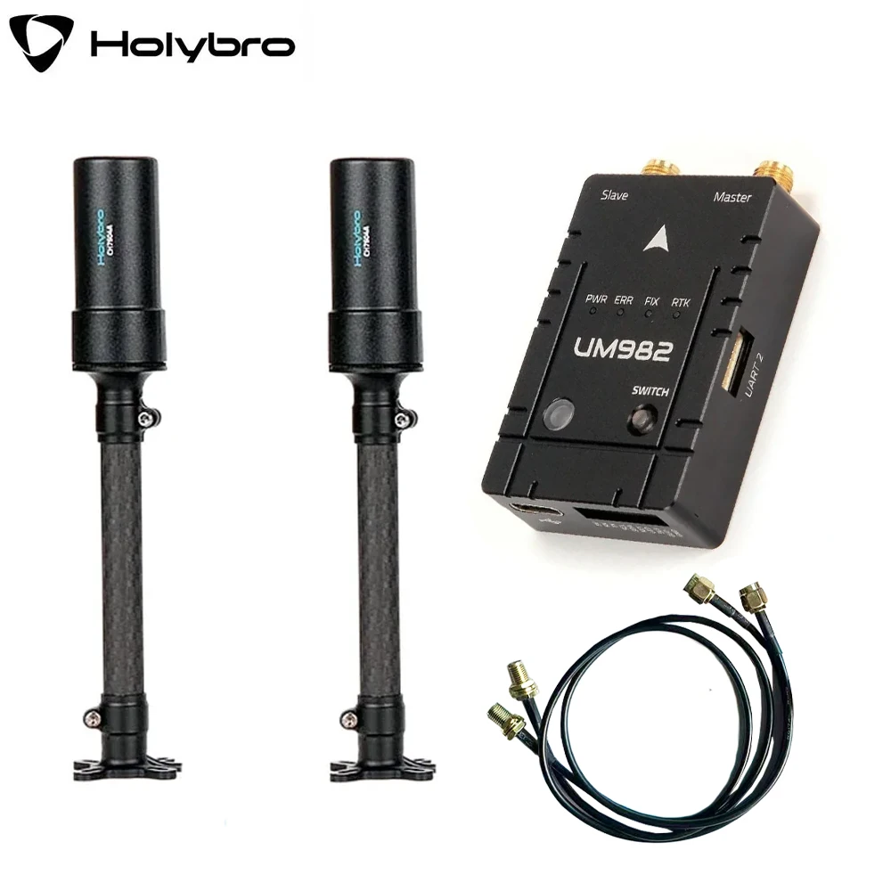 Holybro H-RTK Unicore UM982 Dual Antenna Heading RTK GPS Provides High-precision Positioning Information for RC FPV Drone Parts - image 1 of 6