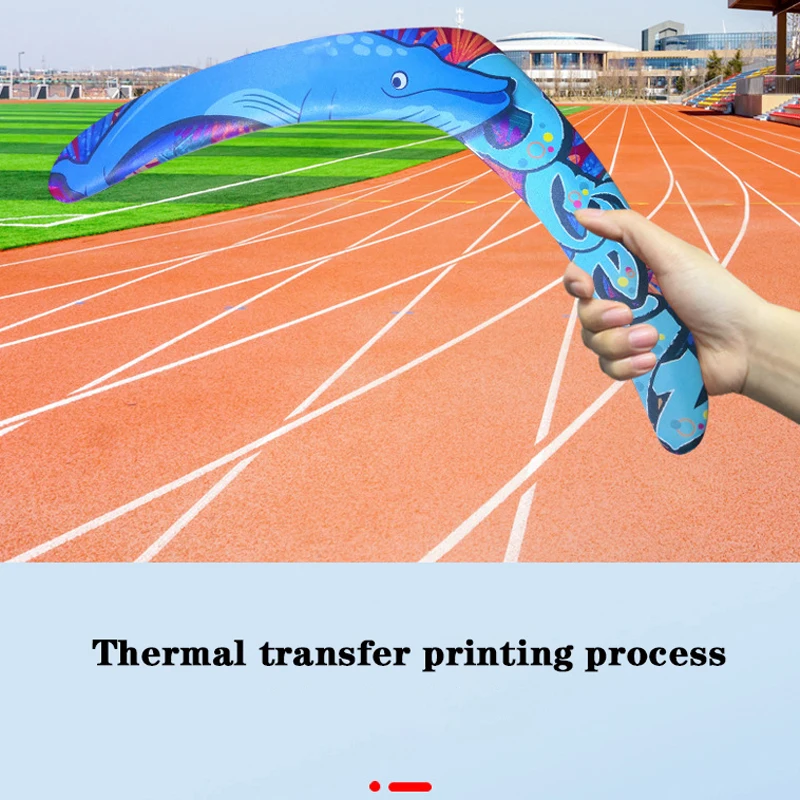 Nouvelle personnalité créative EVA Boomerang lancer à la main v-dart règle Boomerang grand Sports de plein air Boomerang pour enfants jouet de plein air