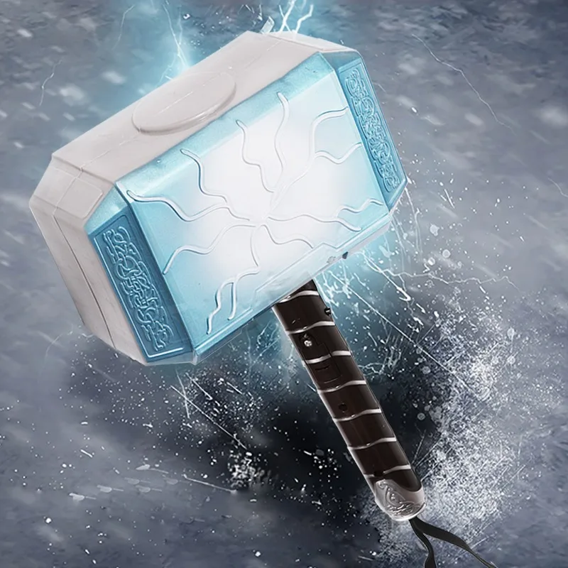 

Marvel The Avengers hero Odin Thor's Hammer Emit light and sound Halloween Children's Toys prop decoration weapon model