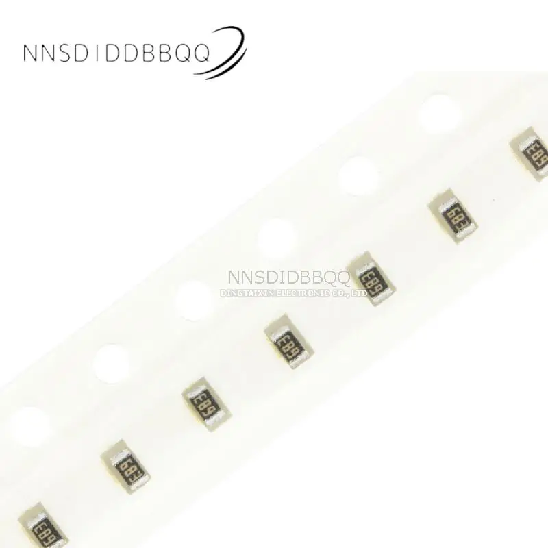 20 Buah 0603 Chip Resistor Presisi Tinggi Rendah Suhu Perlawanan Drift 68K(6802) ± 0.1% ARG03BTC6802 Grosir SMD Resistor