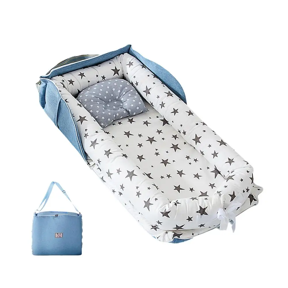 Tumbona plegable para bebé, bolsa de mamá de un hombro, cuna para recién nacido, bolsa portátil, diseño de cama de bebé, I6a8, nuevo