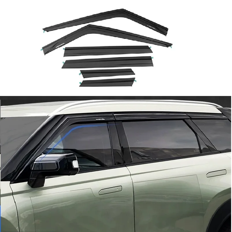 

2006-2023 6-Piece Windshield Sunshade Panel Automotive Window Visors for J7