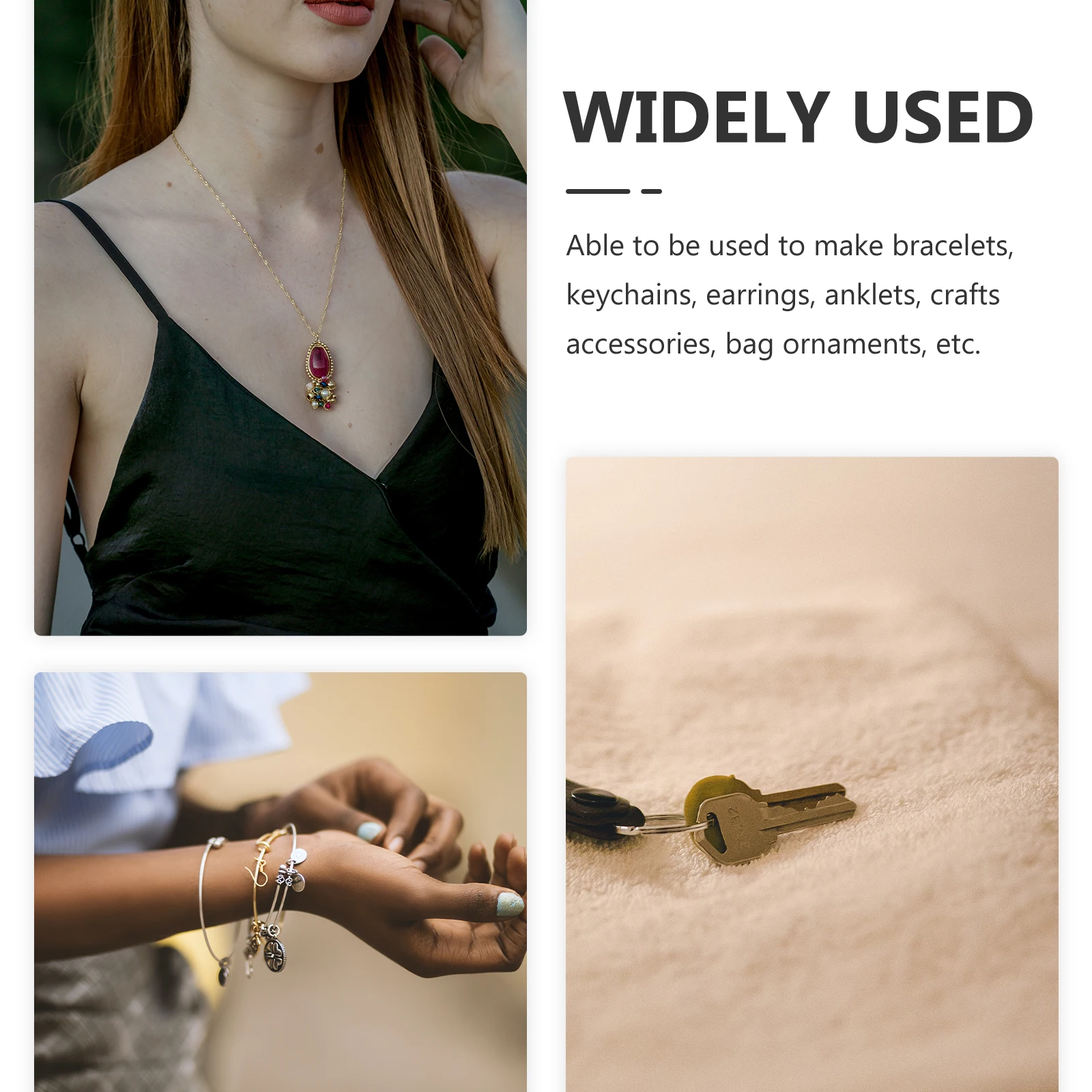 

100Pcs Hollow Heart Charm Pendants Metal DIY Jewelry Charms Craft Accessories for Bracelets Necklaces Earrings Anklets