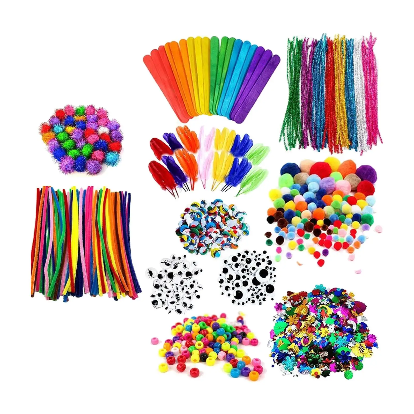 

Arts and Crafts Supplies for Kids Craft Kits for Home School Party Favors