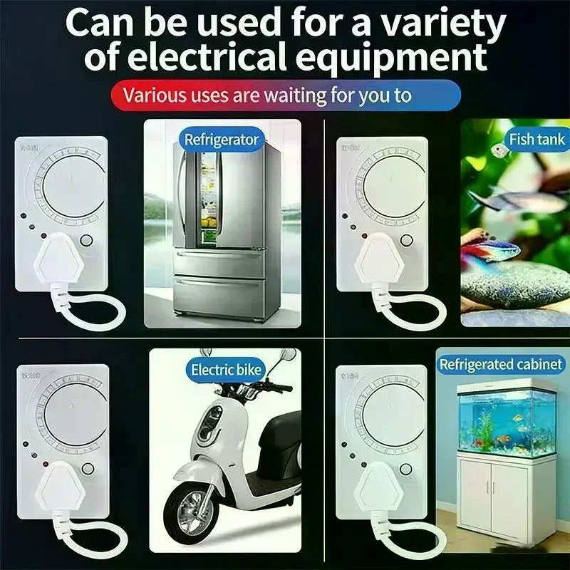 Refrigerator Thermostat Electronic Timer Controller Intelligent Power Delay Switch For Storage Cooling Devices