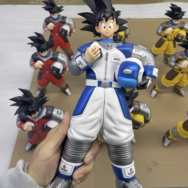 In Stock New Dragon Ball Z Namek Goku Figure Space Suit Goku Action Figure 26cm/10.24inch Pvc Statue Collection Model Toys Gifts