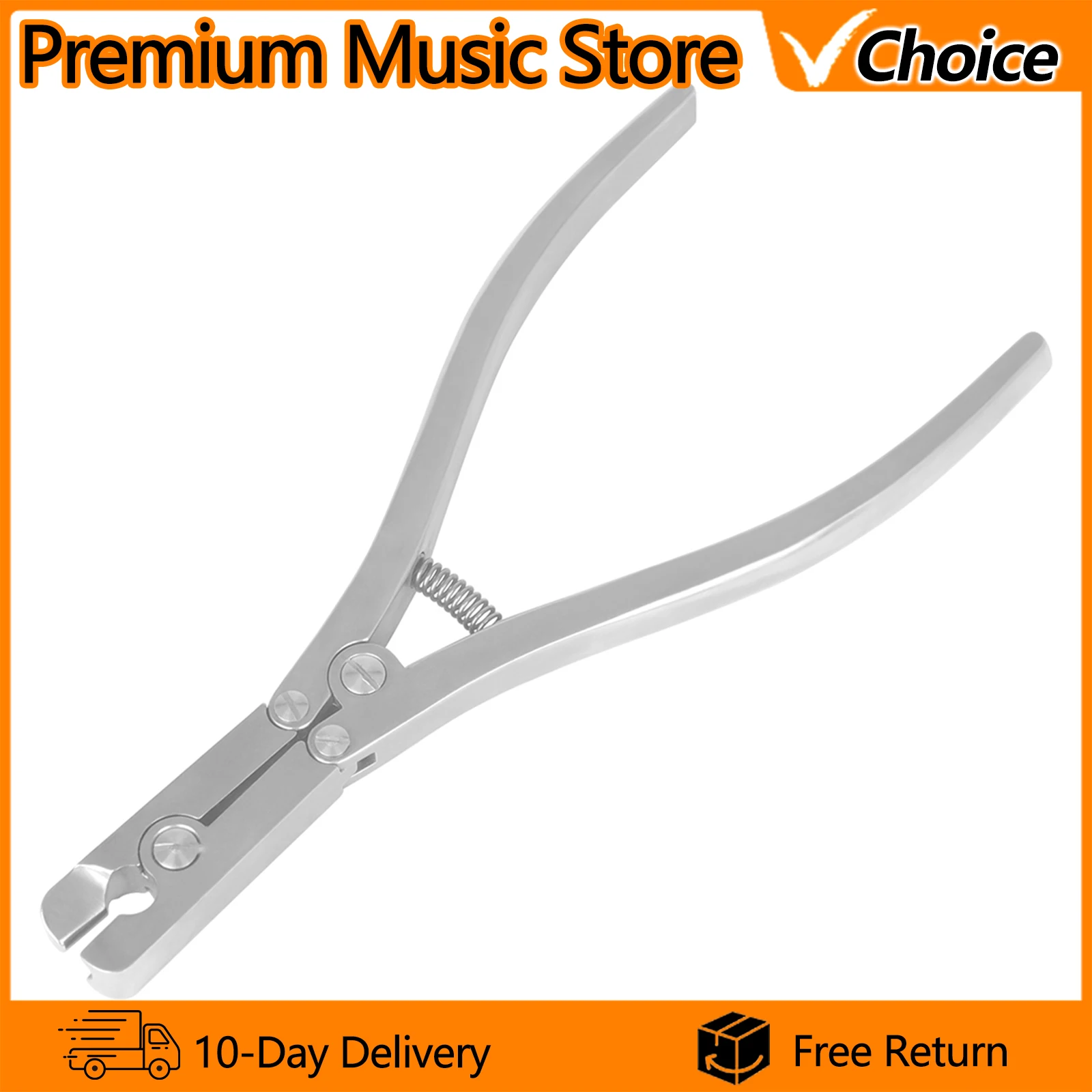 PO-32 Piano Wire Bending Pliers Pro Tuning & Regulation Tool Alloy Steel Rust-Proof with Storage Pouch for Piano Technicians