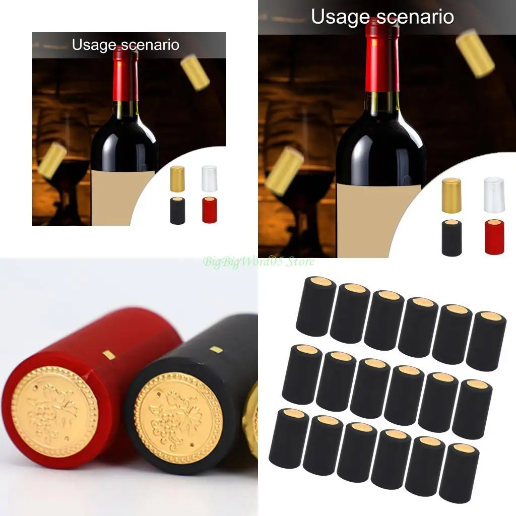 

24TE Durable Heat Activated Cap for Wine Bottles Resistant to Temperature