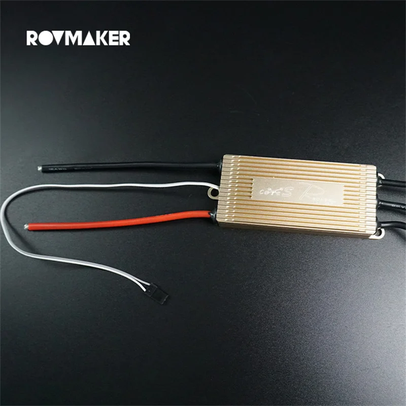 ROV Bi-Directional 80A Brushless ESC Adjustable Underwater Power Motor Controller Waterproof Electronic Governor