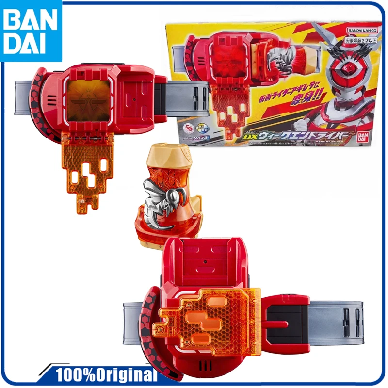

Bandai оригинальные KAMEN RIDER DX EQUIP KAMEN RIDER REVICE DX WEEKEND DRIVE аниме фигурки героев игрушки для мальчиков и девочек