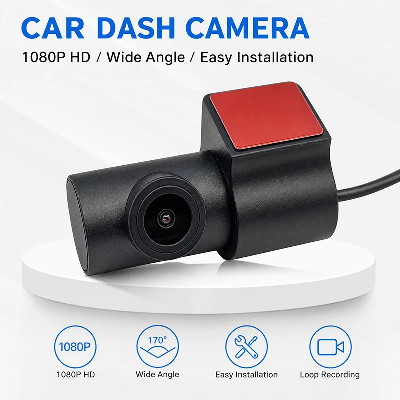 Car Monitoring Car 360 Rotating Mirror Inside and Outside the Car HD Camera 4-Pin AHD1080P Infrared Night Vision Wide-Angle