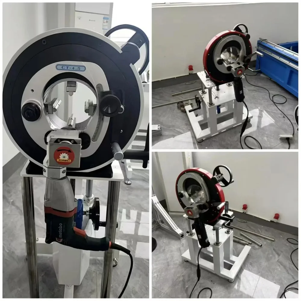 2026 hot sale Outstanding Quality Orbital Cutting Machine Electric Cold Cutting Pipe Widely in Food Semiconductor Industry