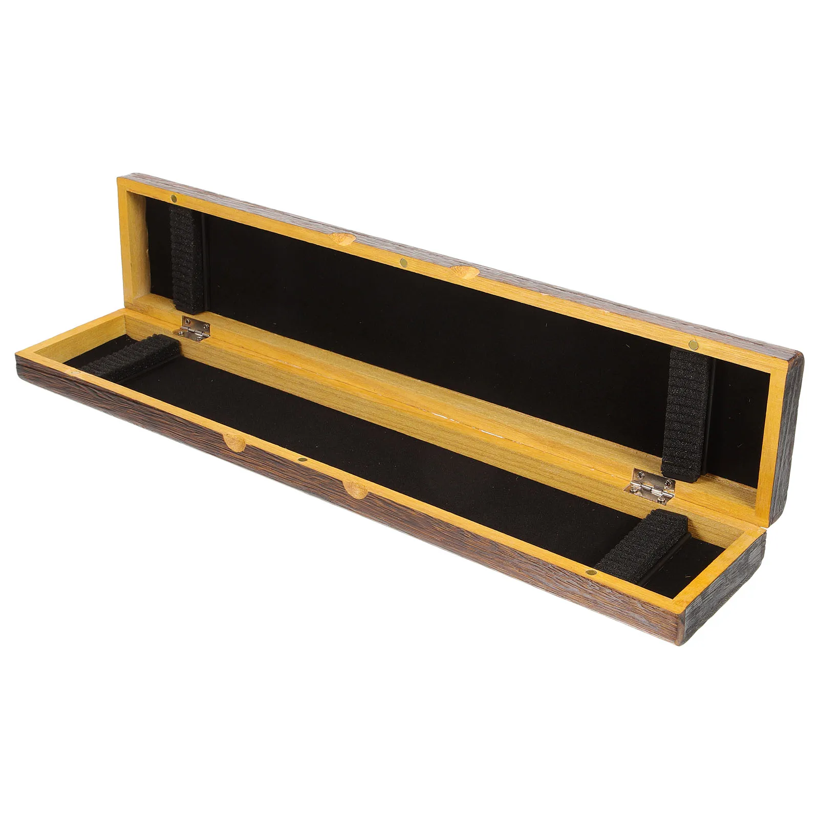 

Wooden Storage Box 45cm Fishing Tackle Containers Bait Organizer Float Box Durable Wood Material Large Capacity Multi Functional