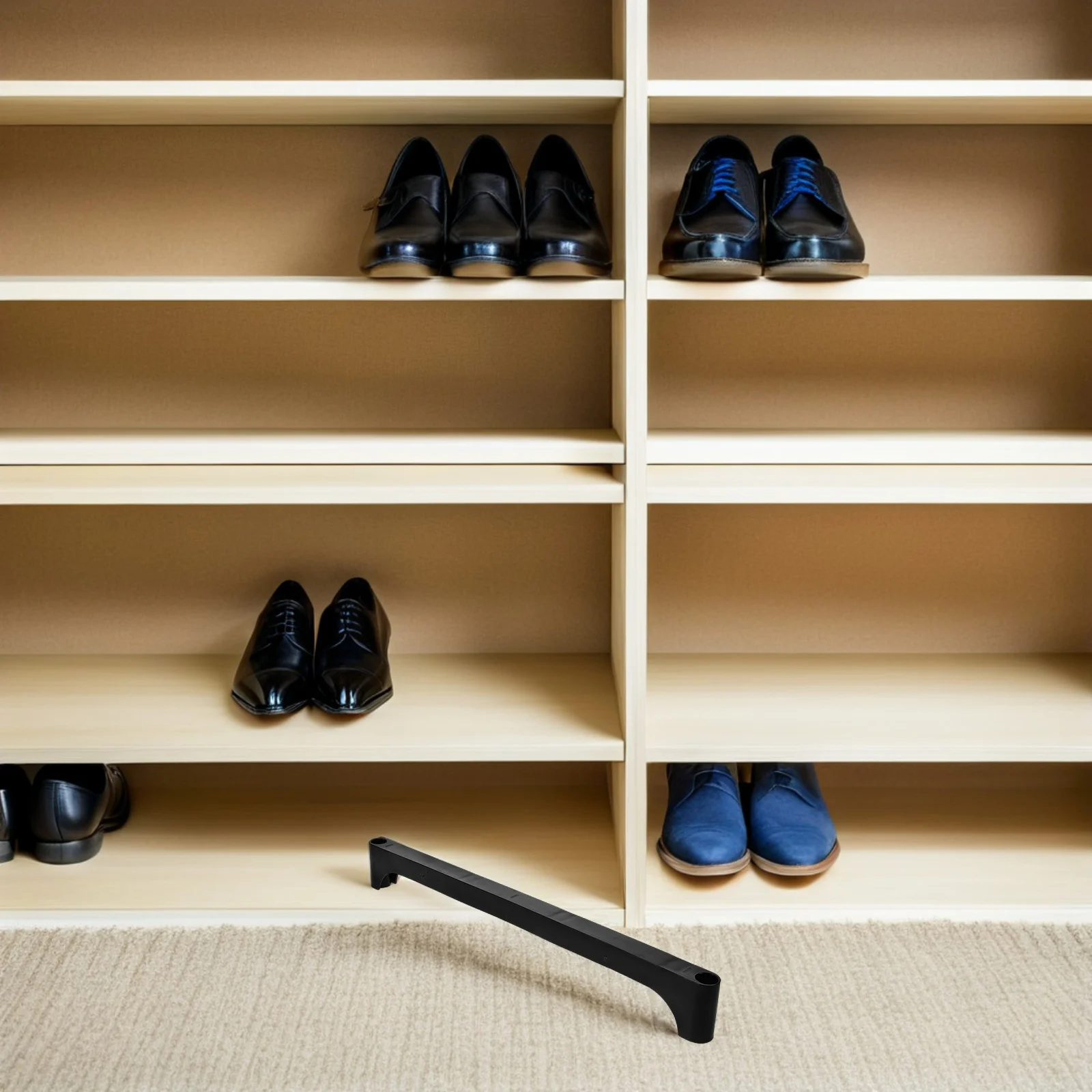 

4Pcs Shoe Rack Connector Hardware Anti-Slip Furniture Connectors for Balcony Entryway Shoe Storage Cabinet Parts