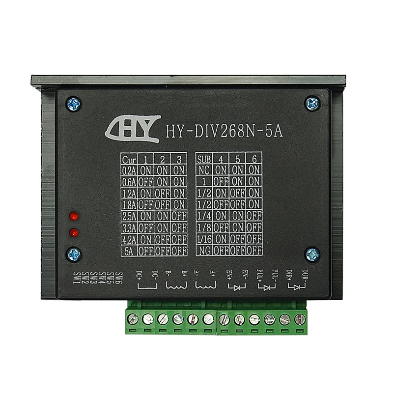 TB6600 HY‑DIV268N‑5A Stepper Motor Driver Controller 0.2‑5A DC12‑48V For CNC Engraving Machine Two Phase Motion Control Module