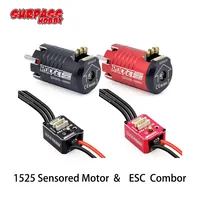 Mini1525 Motor with KIWAMI 30A ESC Sensored Brushless Combo for 1/28 1/27 Scale RC Mini Remote Control Mosquito Cars ROCKET-RC