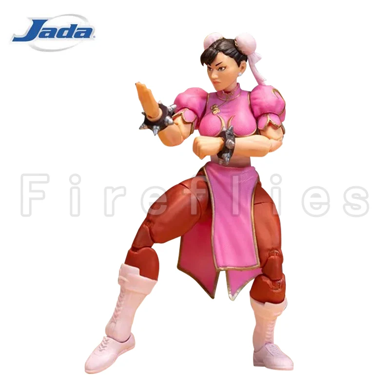 6 inch Jada Toys 1/12 Ultra Street Fighter II: The Final Challengers Pink Chun-Li Anime Model voor cadeau