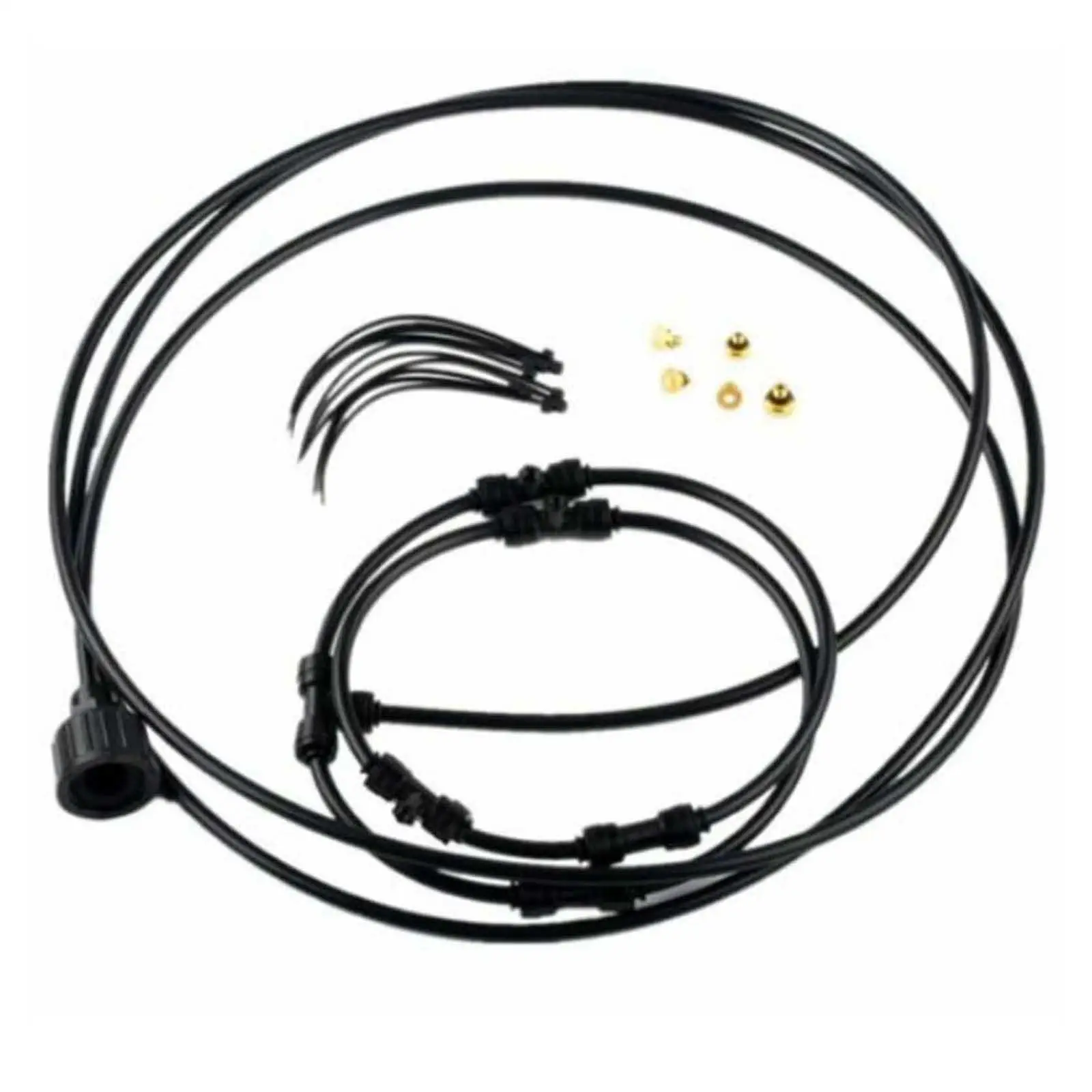 Outdoor Patio Misting Fans, 10ft. Misting Hose, Mister Fan Outdoor for Cooling, Misting Fan for