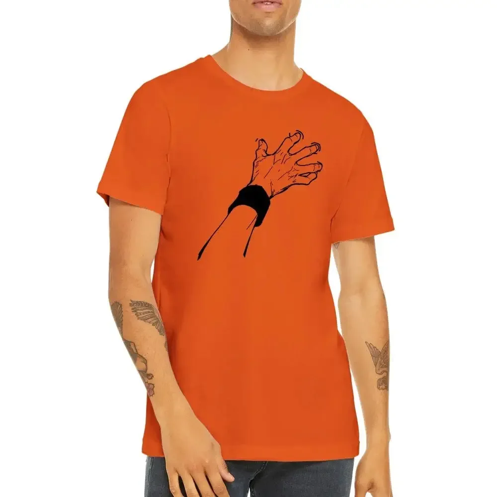 Kali Ma Indiana Jones T-shirt Featuring a Hand Pulling a Heart