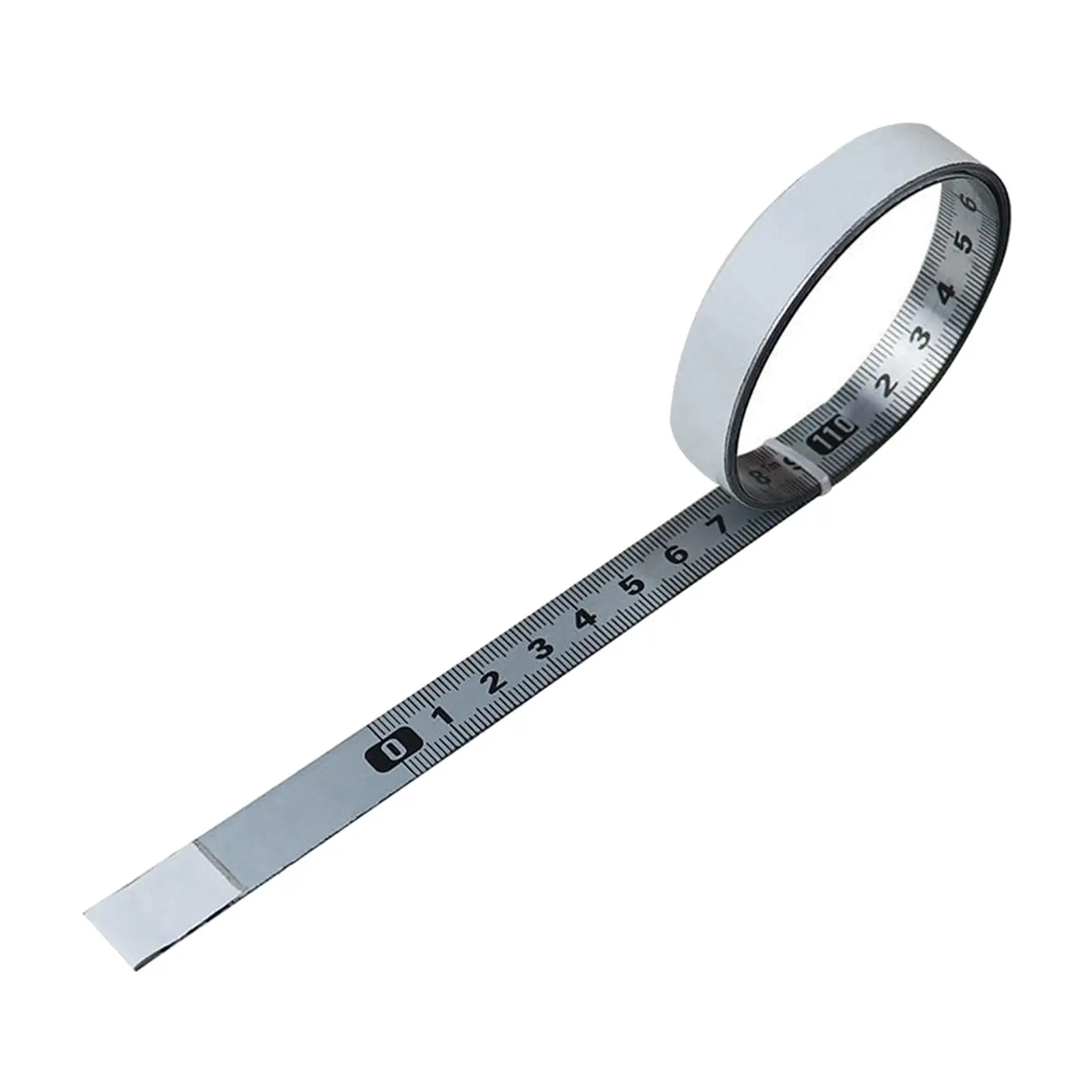 Steel Tape Measure Retractable Self Adhesive Guide Rail Ruler Measuring Tool for Router Table Miter Saw Columns