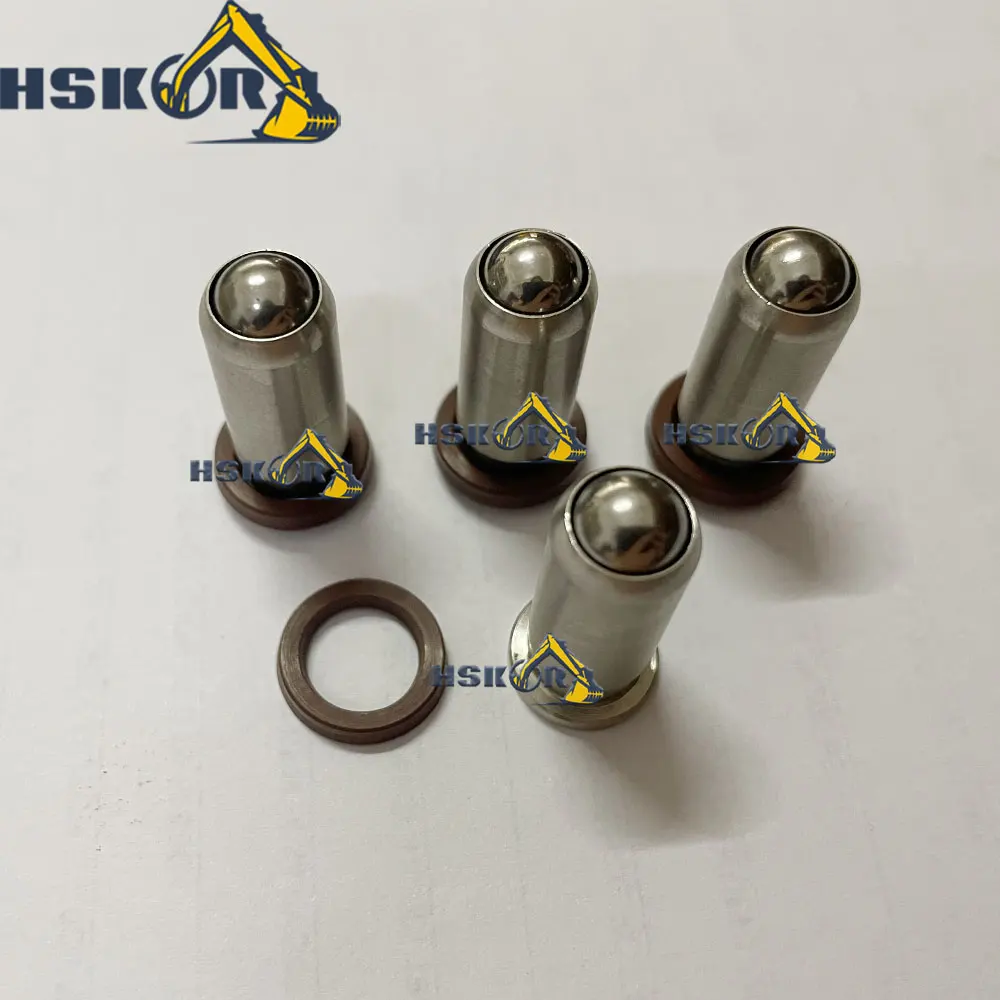 

Pusher For SK200 E200B Foot Bullet Excavator accessories good quality HSKOR