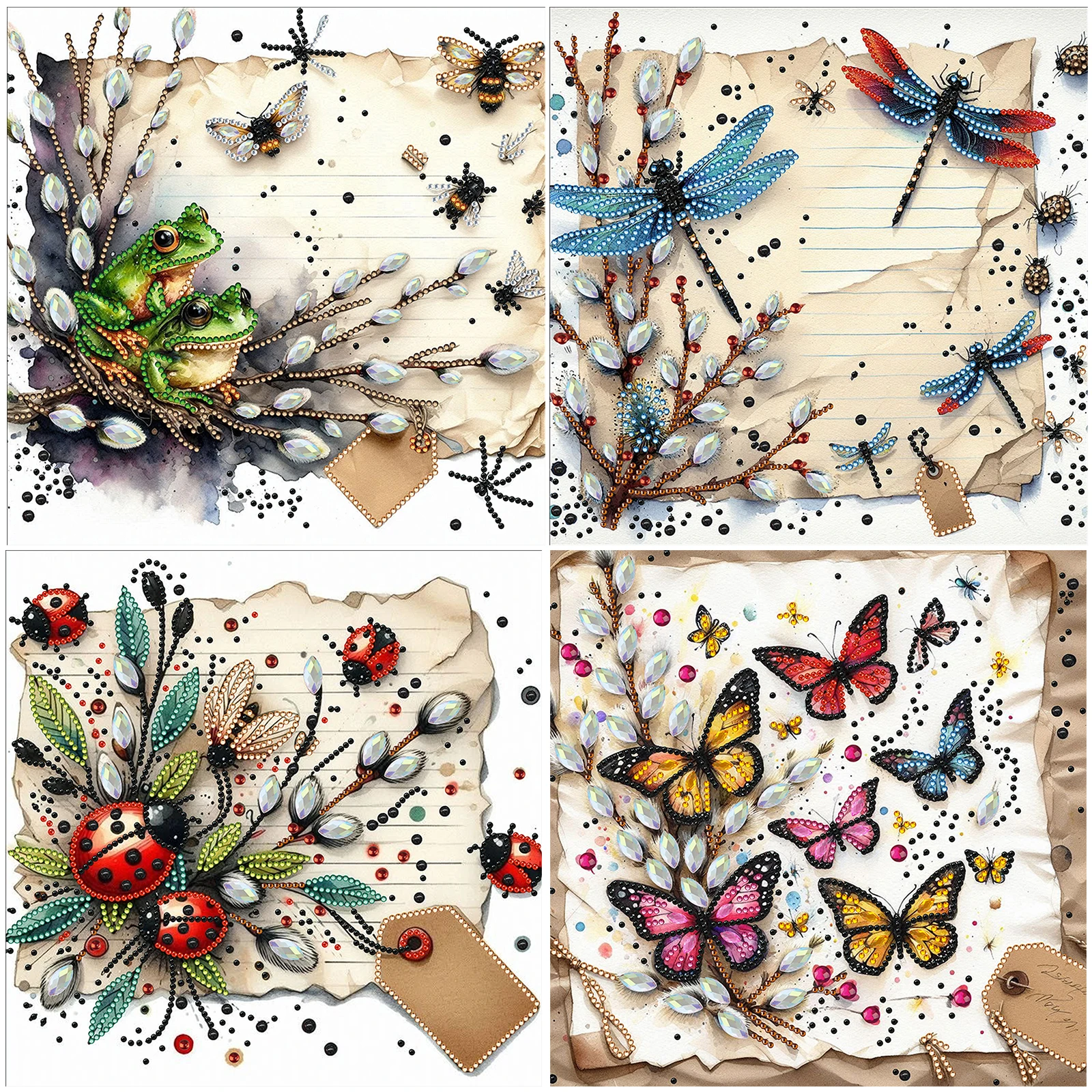 

Special Shaped 5D DIY Partial Drill Diamond Painting Kits for Adults Home Wall Decor Diamonds Dots Gem Art Kits 30x30cm