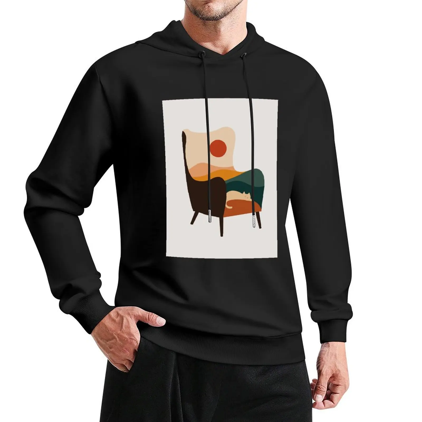 

Cat Landscape 75 Pullover Hoodie fashion men graphic hoodie